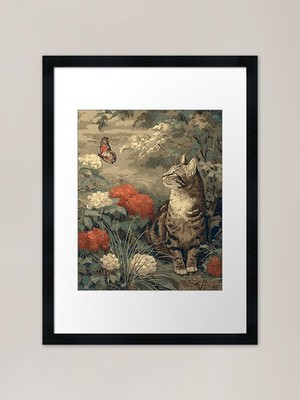 Whispers of a Fleeting Moment Rahmen gerahmt Wandbild Poster Leinwanddruck Bild
