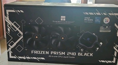 Thermalright Frozen Prism 240 Black 240mm AIO CPU Liquid Cooler ARGB 120mm