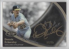 2020 Topps Tier One Talent Bronze Ink 14/25 Dennis Eckersley Auto HOF 7ut