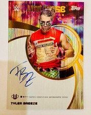 Tyler Breeze 2025 Topps WWE Universe Autograph Auto