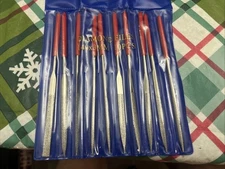 10-Piece Mini Needle File Set Multipurpose Small Diamond File Kit