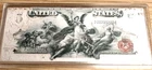 4oz Silver Colorized $5 1896 Educational Bill Bar .999 In Capsule W/box
