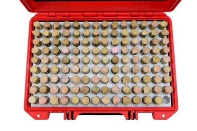 Shars 125 Pcs .626 - .750'' P4 Class ZZ Steel Pin Gage Sets Plus New R}