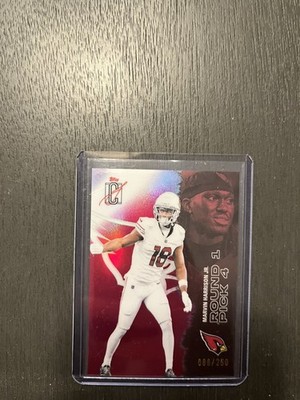 2025 Topps Signature Class Marvin Harrison Jr. Chrome Magenta Refractor #/250