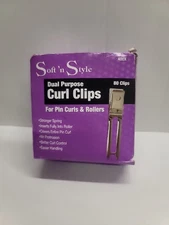   SOFT N STYLE DUAL PURPOSE CURL ROLLERS HAIR CLIPS ST-400 & 140 BEAUTY SALON 