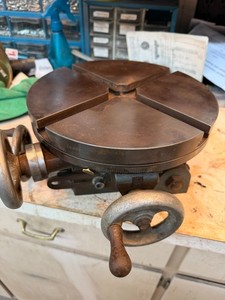 Palmgren Milling 10" Cross Slide Tilting Table 6284-1 - Good Working Condition