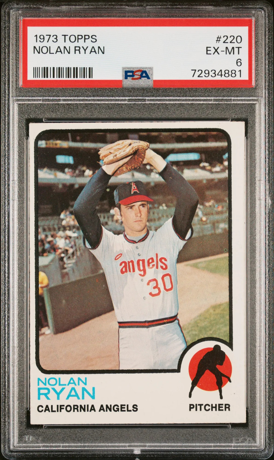 1973 Topps Nolan Ryan #220 PSA 6