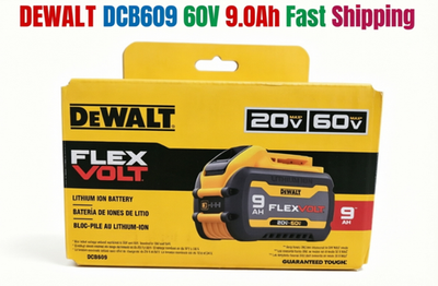 #ad DEWALT DCB609 FLEXVOLT 20V 60V MAX 9.0Ah Lithium Ion Battery $129.99