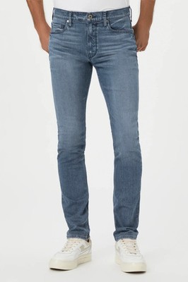 Paige Lennox Transcend Slim Fit Jeans Men's 29 Timlin Zip Fly Button Closure