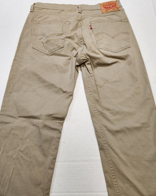 Levi Strauss & Co. 514 Khaki Jeans W32 x L34