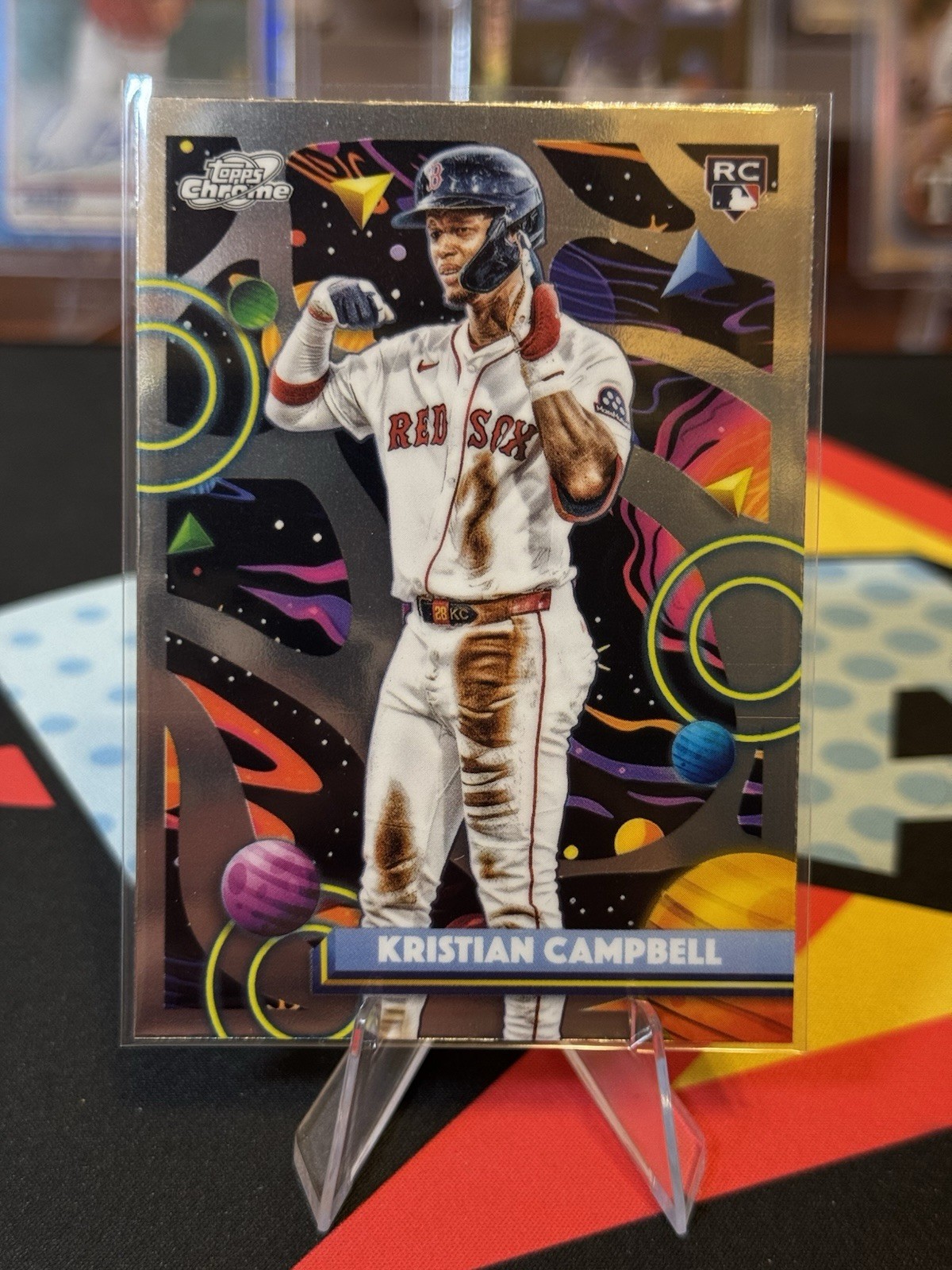 2025 Topps Chrome Cosmic #47 Kristian Campbell RC