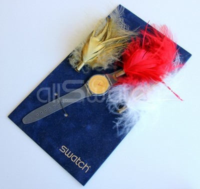 SWATCH SPECIAL 2001 - SFK136 - PLUME DE FETE - New