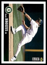 Scott Brosius 1997 Collector's Choice #183 Athletics MLB READ FREE SHIPPING
