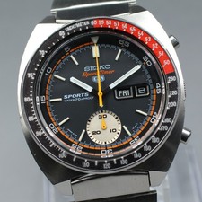 [Near Mint] SEIKO 5 SPORTS Speed Timer 6139-6031 Chronograph AT Herrenuhr JAPAN