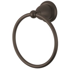 Kingston Brass BA1754 Heritage 6-1/2" Wall Mounted Towel Ring - Bronze