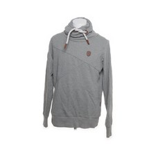 Naketano, Kapuzenpullover, Größe: L, Grau, Baumwolle/Polyester, Herren #9Ie