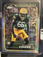 2024 Topps Chrome Football Edgerrin Cooper Rookie Refractor SP 259