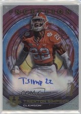 2022-23 Bowman Inception University Auto Trenton Simpson #BIA-TSN Auto x2o