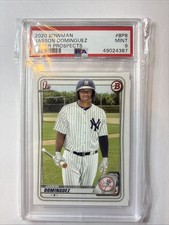 2020 Bowman Prospect Bp8 Jasson Dominguez PSA 9 Graded