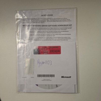 MS Windows Server 2019 Standard 64 Bit 16 Core Kerne DVD Deutsch