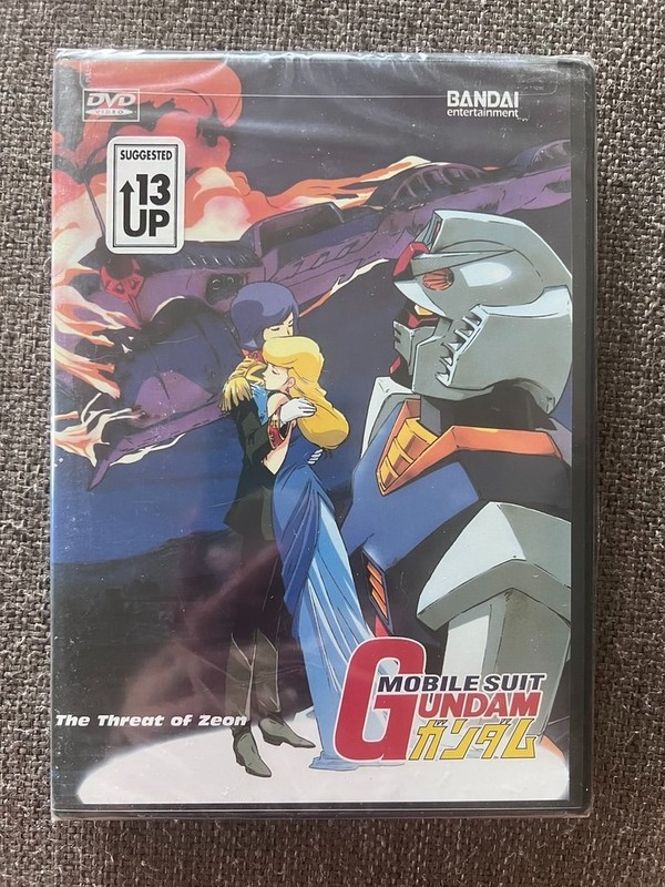 Mobile Suit Gundam - The Threat of Zeon Eps 11-14 2001 DVD Anime SEALED