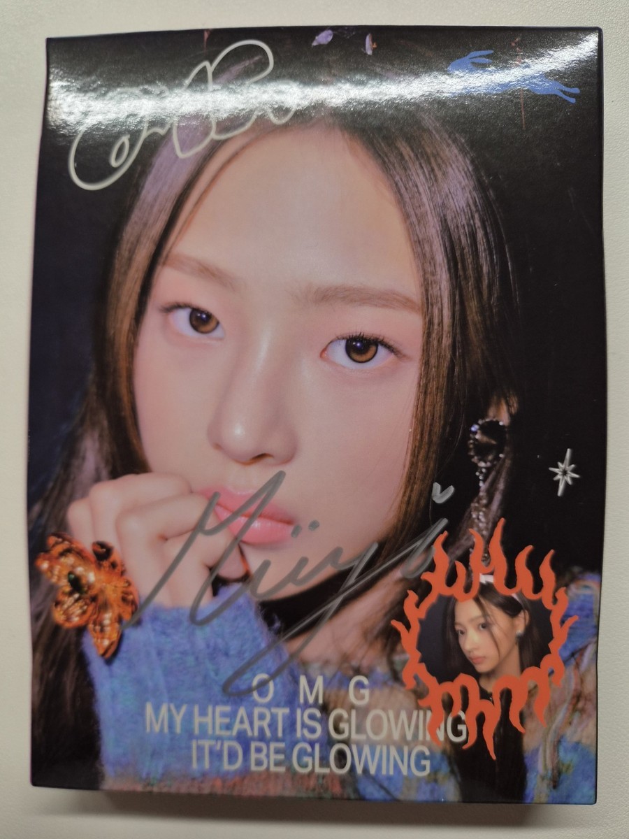 NewJeans OMG ポスター ミンジ NEWJEANS [OMG] Minji Autographed Signed Album | eBay