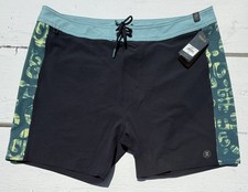 ROARK - Passage Panel Batik 17" Board Shorts Swim Trunks -Size 40 - NWT