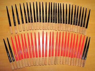 Rare Lot 55 Vintage Koh-I-Noor L&C Hardtmuth 127A Calligraphy Dip Pen Holders