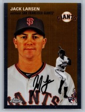 2023 Topps Chrome Platinum Anniversary #89 Jack Larsen RC