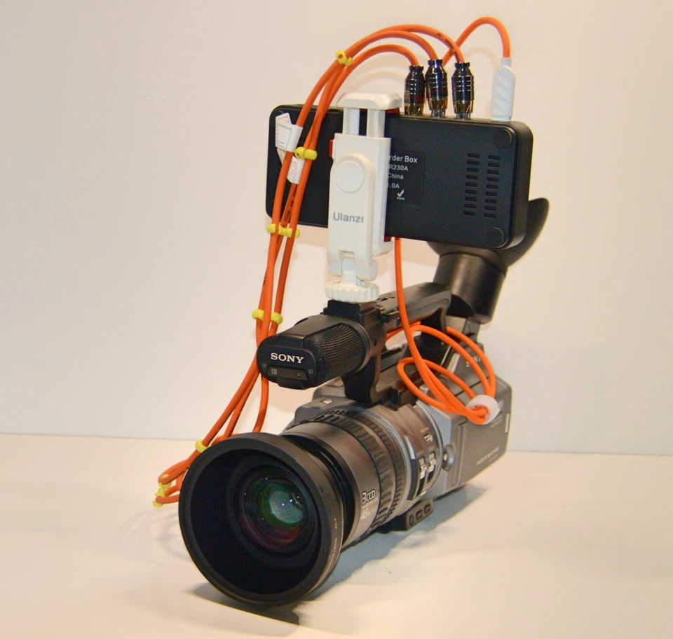 The Ultimate Filmmaker Skateboard Tape & Tapeless DCR-VX2100 MiniDV Cámara Kit Foto 4 de 4