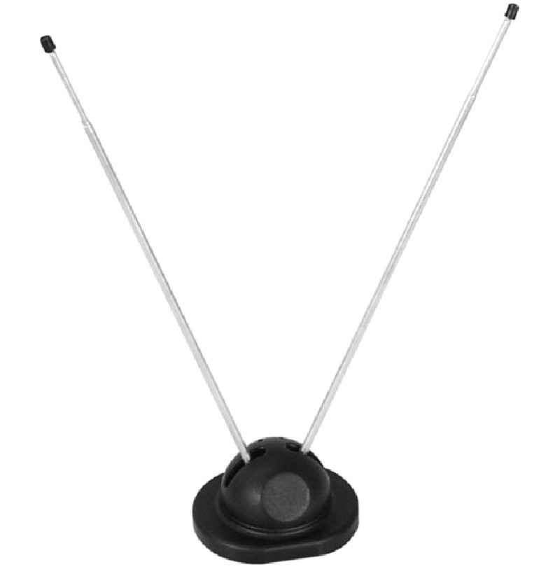 Telescopic FM Antenna Stereo Radio Receiver Indoor Rabbit Ears with 300 ...
