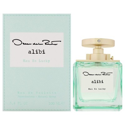 3 Pack Alibi Eau So Lucky by Oscar De La Renta for Women - 3.4 oz EDT Spray