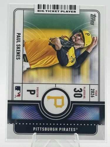 2026 Topps Series 1 - Big Ticket Players Paul Skenes #BTP-14