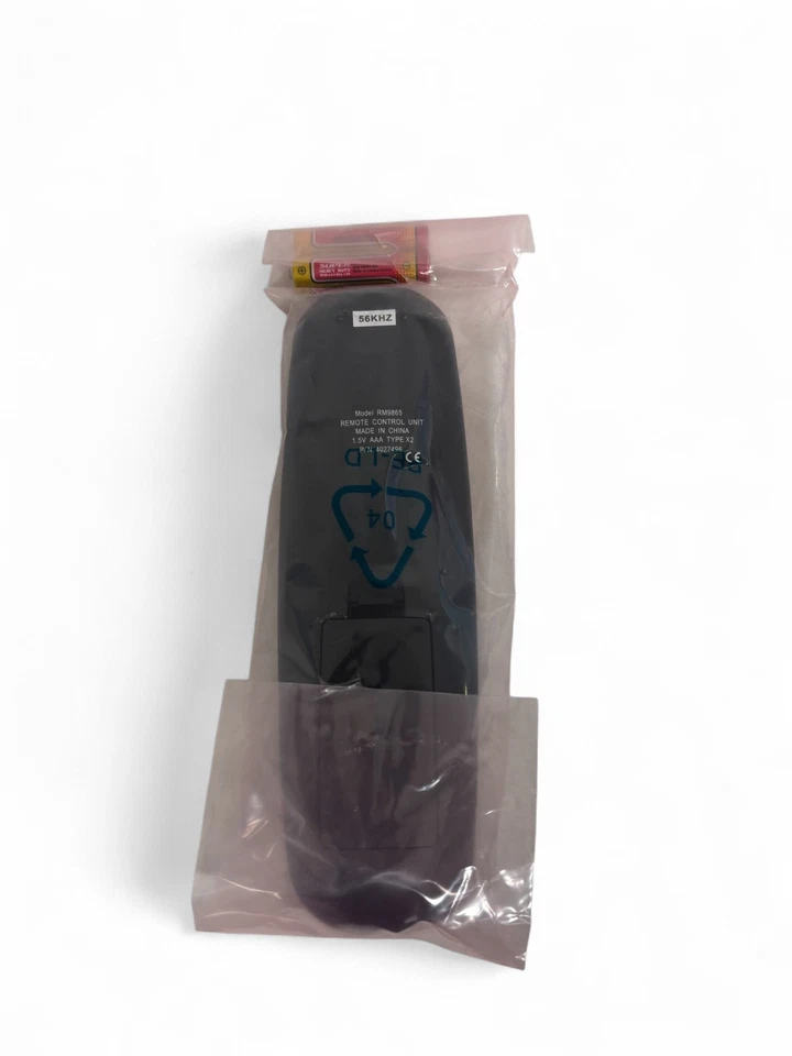 RM9865  Replacement Remote Control for Cisco D9865-D Satellite TV Receiver - Image 2 of 2