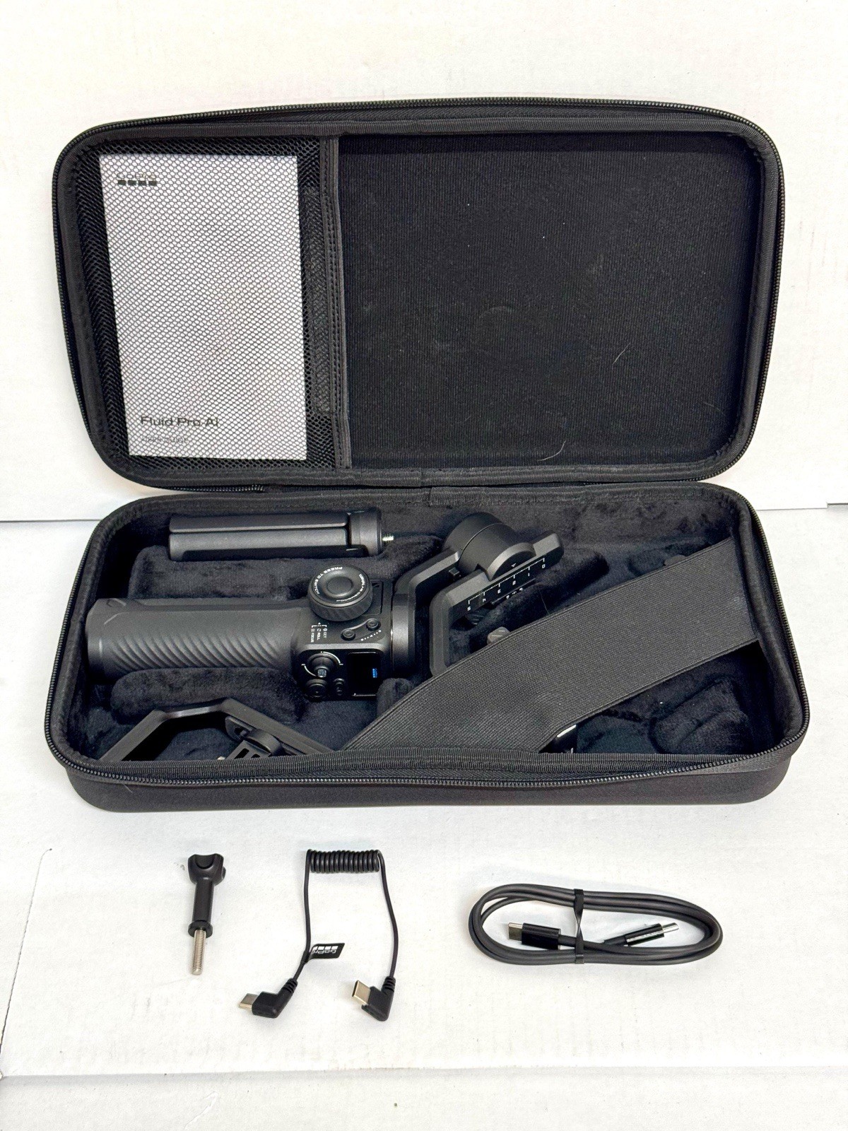 GoPro Fluid Pro AI Gimbal Stabilizer w/ Tripod Base for GoPro & Phone #2