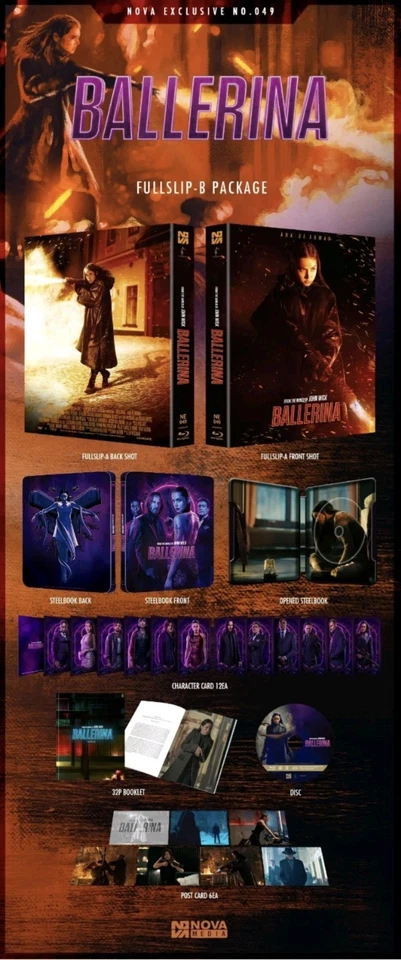 From the World of John Wick: Ballerina - Novamedia - Typ B - NEU&OVP *Pre-Order - Bild 1 von 1