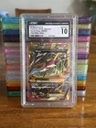 POP 1 | M Rayquaza EX UR XY7 Bandit Ring Card 095/081 Japanese | Gem Mint CGC 10