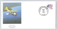 FF-1 Fifi FDC Cachet Fellows Ferguson Art Fleetwood 1992 Valley Stream, New York