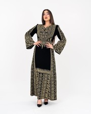 Layall Thobe - Women  s Embroidered Dress, Perfect for Eid, Abaya, Ramadan