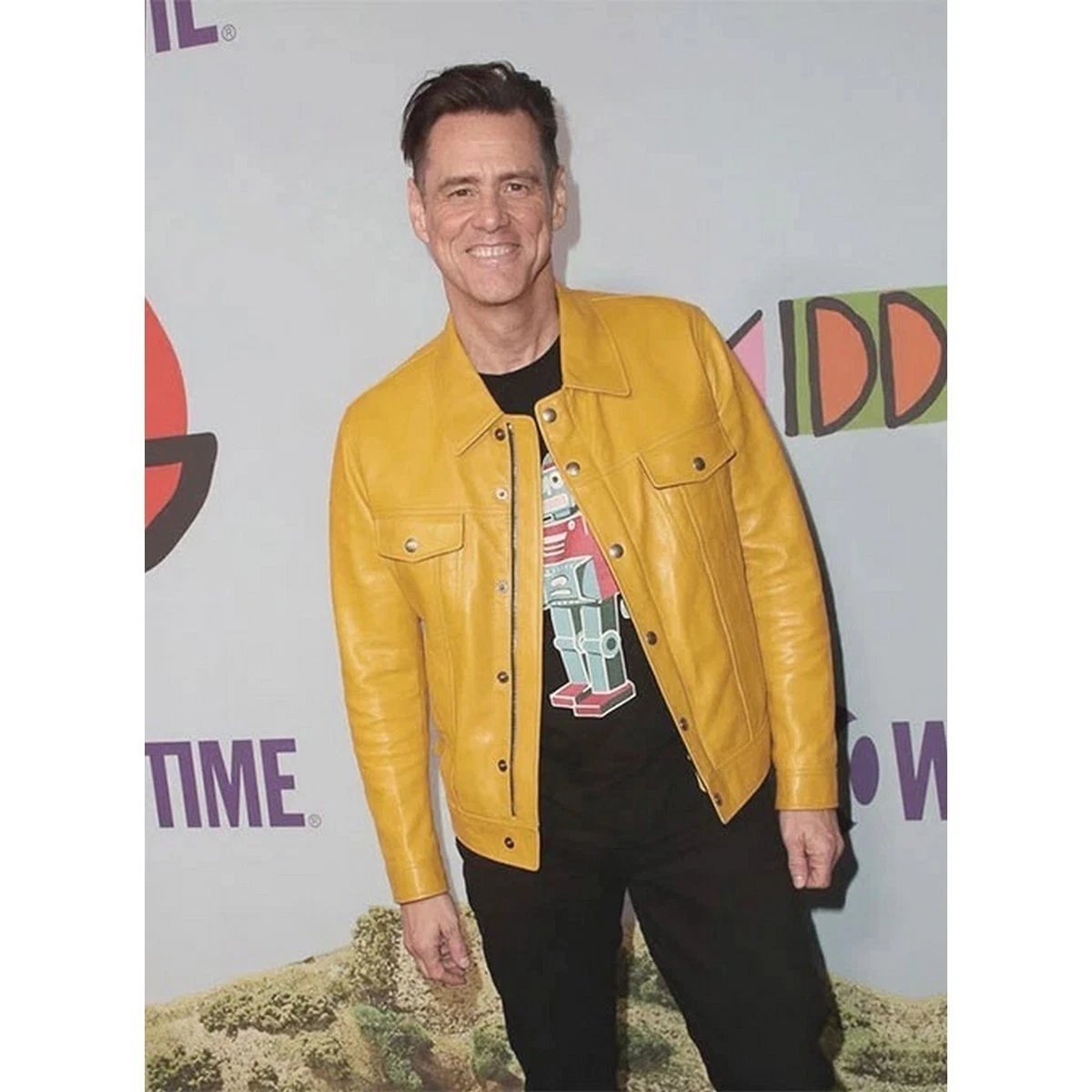 Men's Leather Trucker Jacket Pure Lambskin Western Style Denim Celebrity Jacket
Opens in a new windo