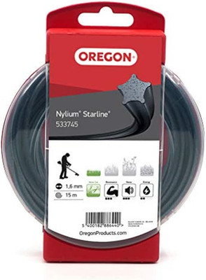 Oregon Sternförmiger Nylon-Mähfaden 1,6Mm X15 M Für Hohes Gras Strapazierfähiger