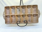 VTG Griswold 950 A Cast Iron French Roll Pan #11 Erie PA USA
