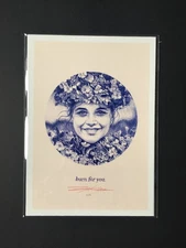 "Burn for You" by Rory Kurtz Midsommar 5x7 #/40 2020. Mondo Mutant Coda