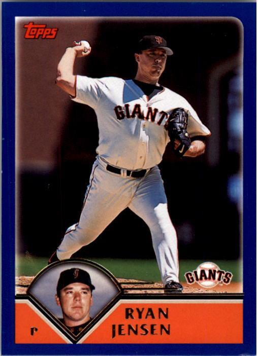 B2557- 2003 Topps Baseball Cards 252-501 +Rookies -You Pick- 21 Million Items