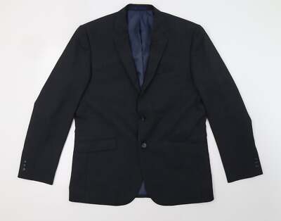 Matalan Herren Blazer Blau Polyestermischung Größe 42
