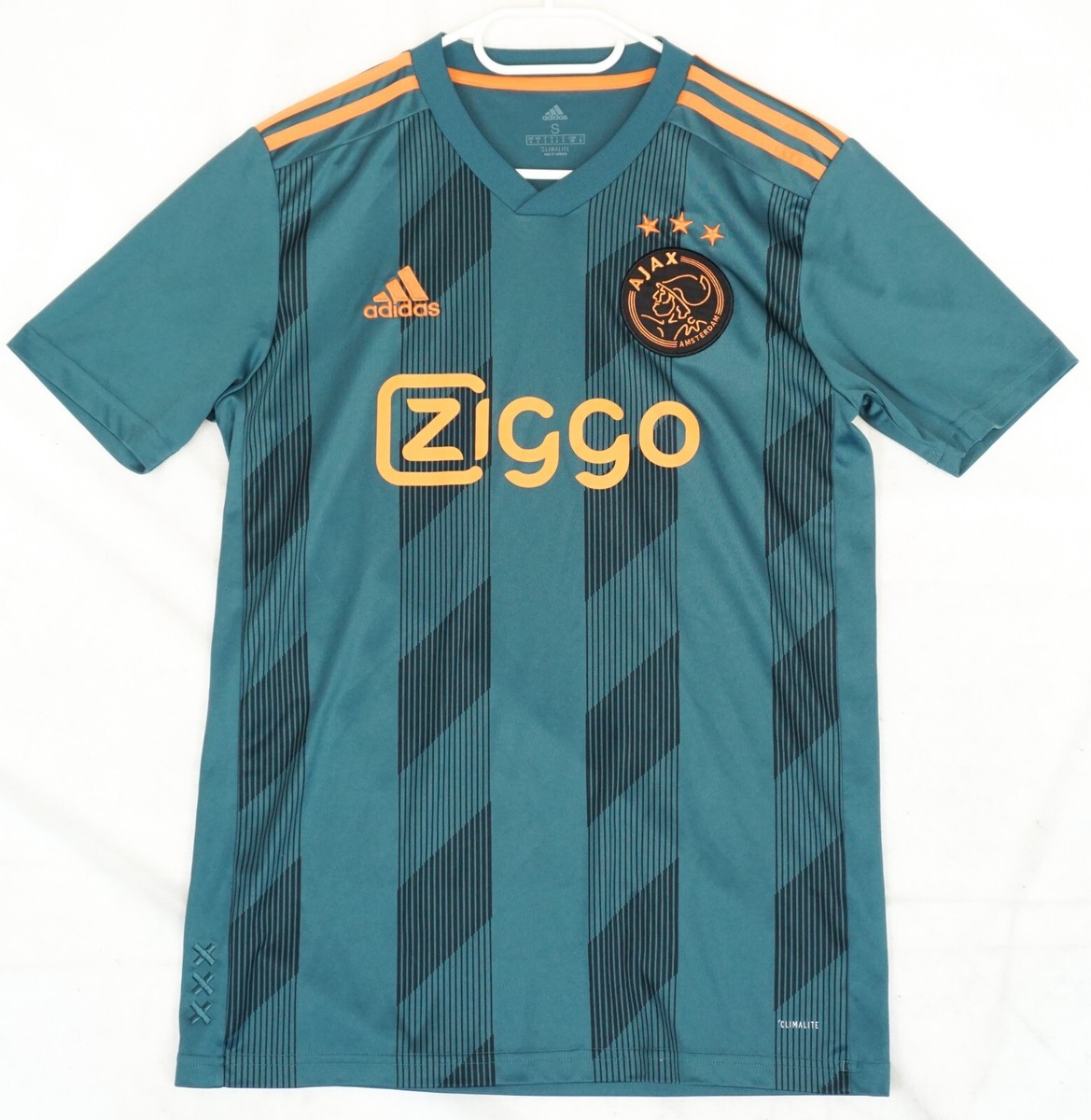 【新品】アヤックスAjax-adidas jersey green Mサイズ AJAX AMSTERDAM ADIDAS TRAINING SOCCER FOOTBALL SHIRT JERSEY