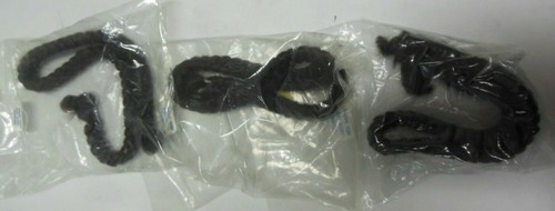 LOT OF 3 MEHRON CREPE HAIR BEARD MUSTACHE FACE WIG THEATRICAL STAGE - Picture 4 of 5