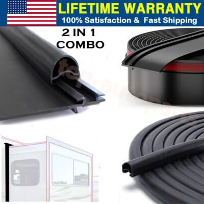 Combo RV Slide Out Seal 018-312-EKD & 018-341 EK for RV Camper Slideout System