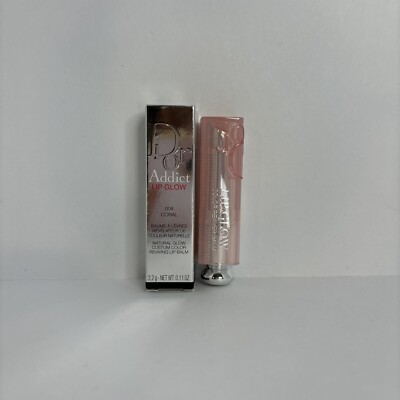 004 Coral DIOR Addict Lip Glow Balm color-reviving lip balm New