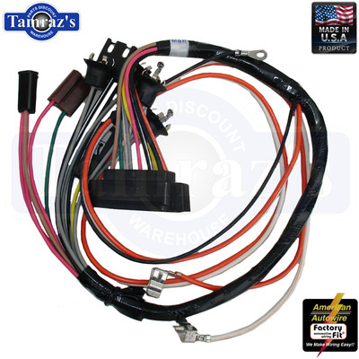 1968 68 Camaro Console Wiring Harness With Manual Transmission